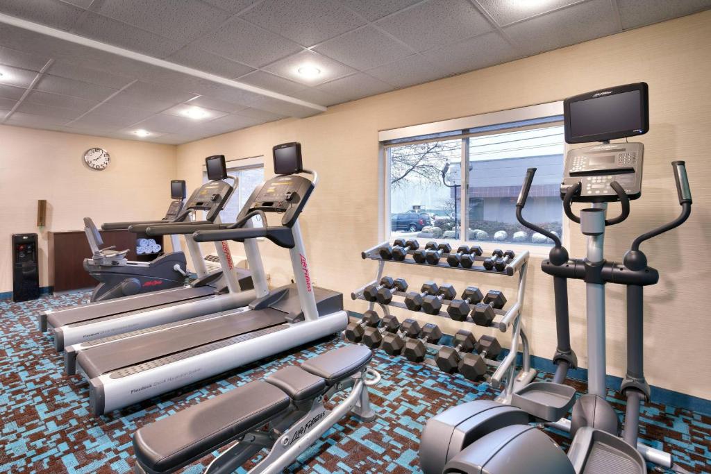 Fitness centrum a/nebo fitness zařízení v ubytování Fairfield Inn by Marriott Provo