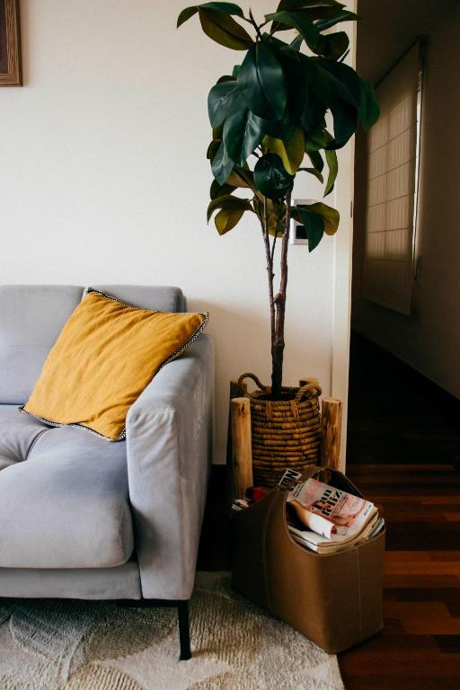 Posezení v ubytování Apartamento Atico-Spa