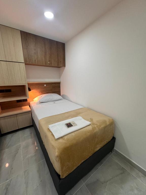 Postel nebo postele na pokoji v ubytování Vida Hostel
