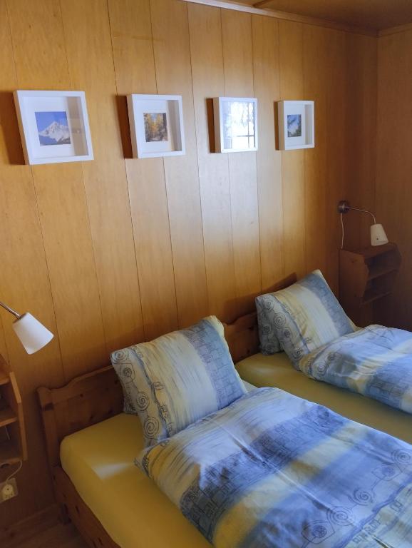Postel nebo postele na pokoji v ubytování Chalet Gärlich
