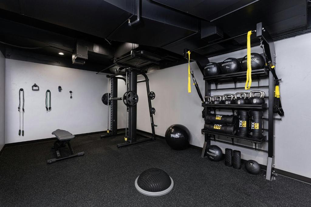 Fitness centrum a/nebo fitness zařízení v ubytování Courtyard by Marriott Reno