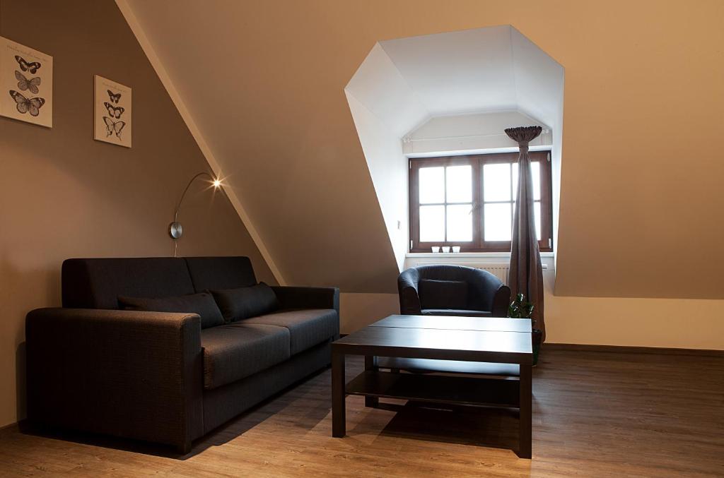 Posezení v ubytování Hotel Koruna
