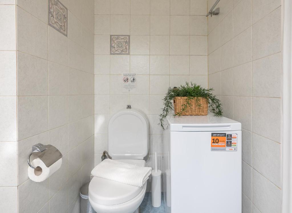 Vannituba majutusasutuses Spacious 2BDs Apt With Acropolis View In Center