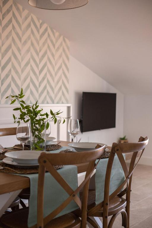 A television and/or entertainment centre at Apartamento Centrico-superior