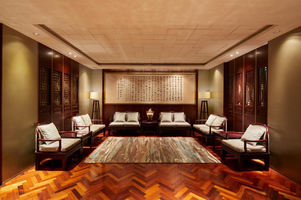 Posezení v ubytování Hotel Royal-Nikko Taipei