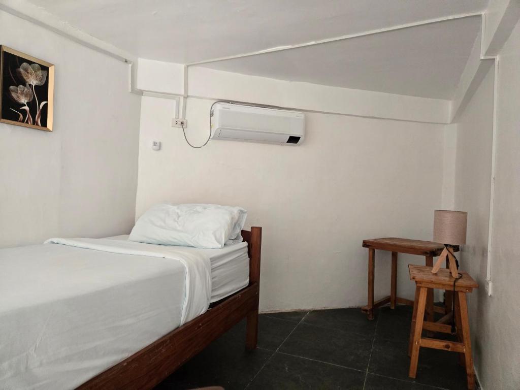 Postel nebo postele na pokoji v ubytování johandive