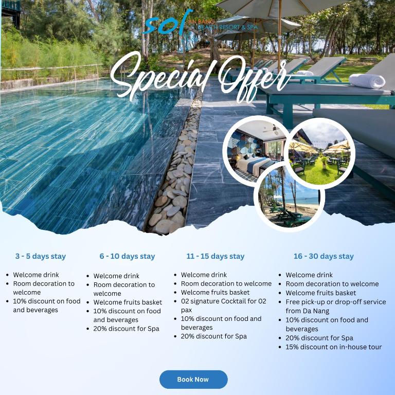 Phòng Deluxe Giường Đôi/2 Giường Đơn Nhìn Ra Biển