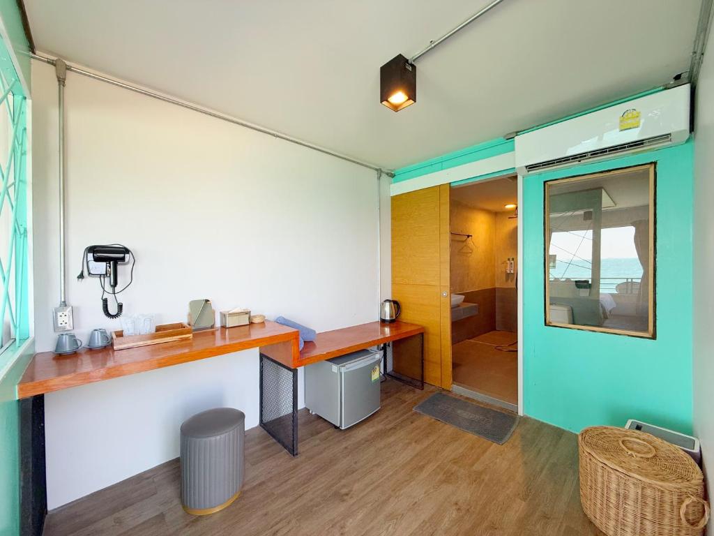 Kuchyň nebo kuchyňský kout v ubytování C smile samed resort
