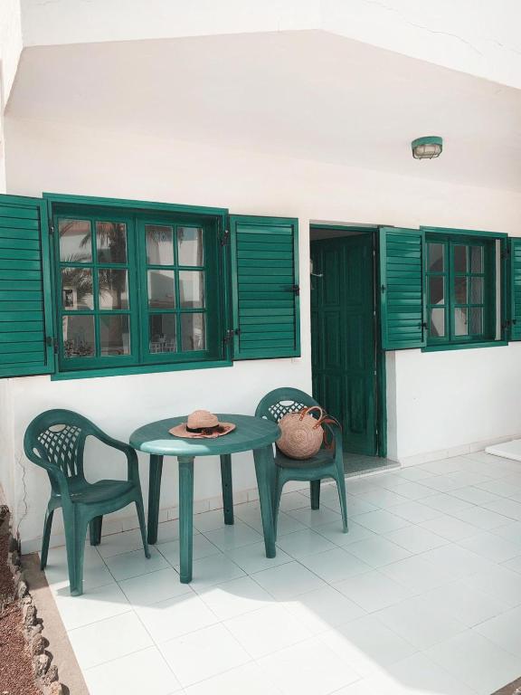 A patio or other outdoor area at Calma apartment On the most amazing beach in Fuerteventura