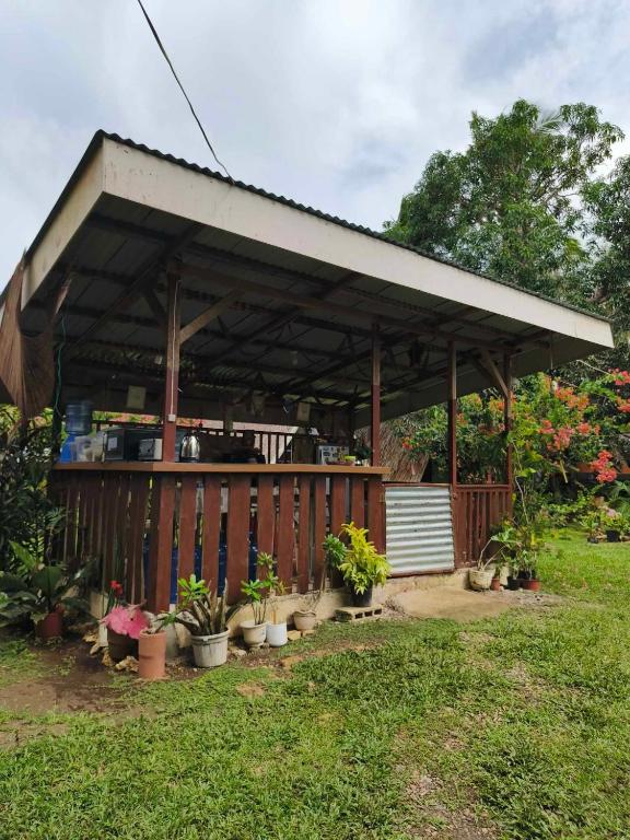 Zahrada ubytování Lagkaw Uno in Lagkaw Homestay