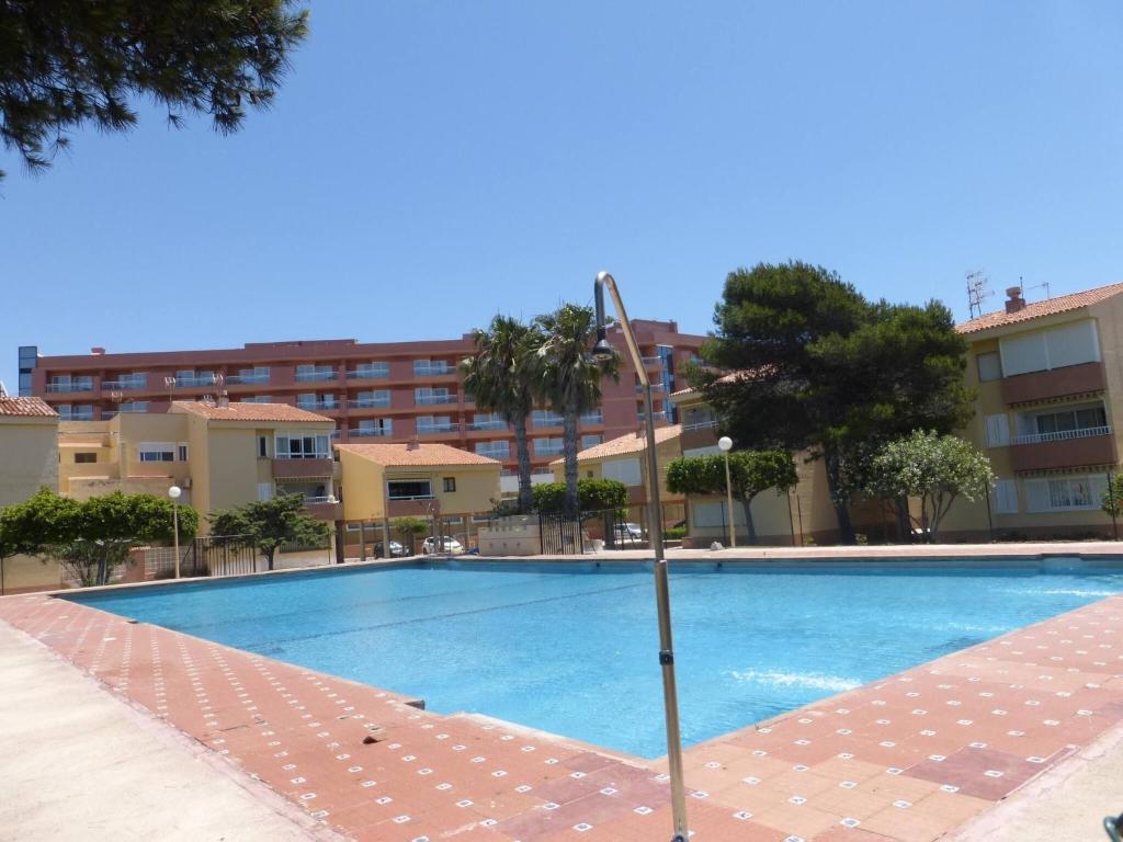 The swimming pool at or close to Don Paco - Front Line Of The Beach Apartment