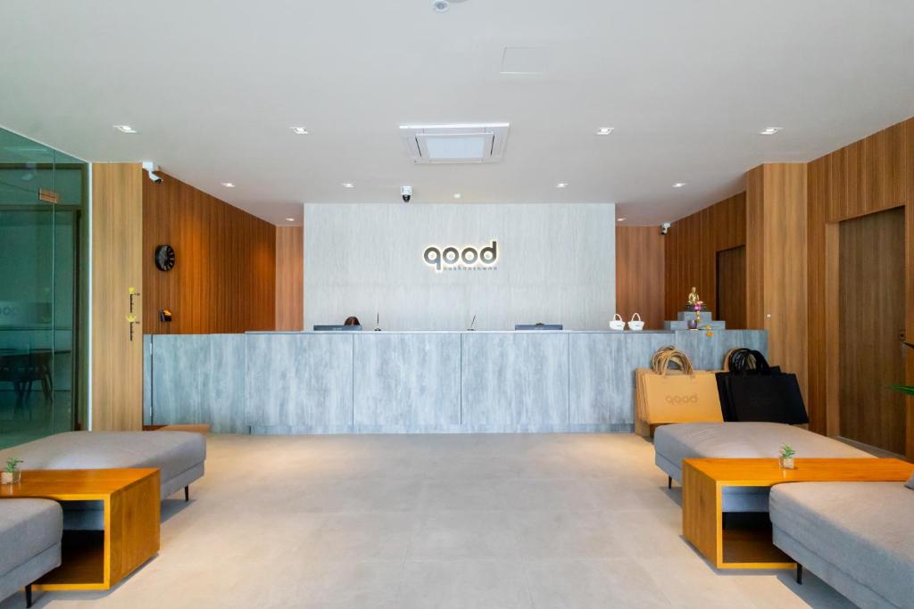 Vstupní hala nebo recepce v ubytování GOOD Nakhonsawan Hotel
