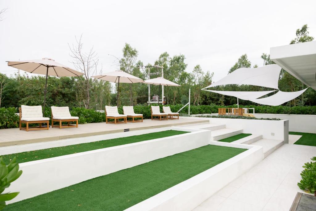 Zahrada ubytování GOOD Nakhonsawan Hotel