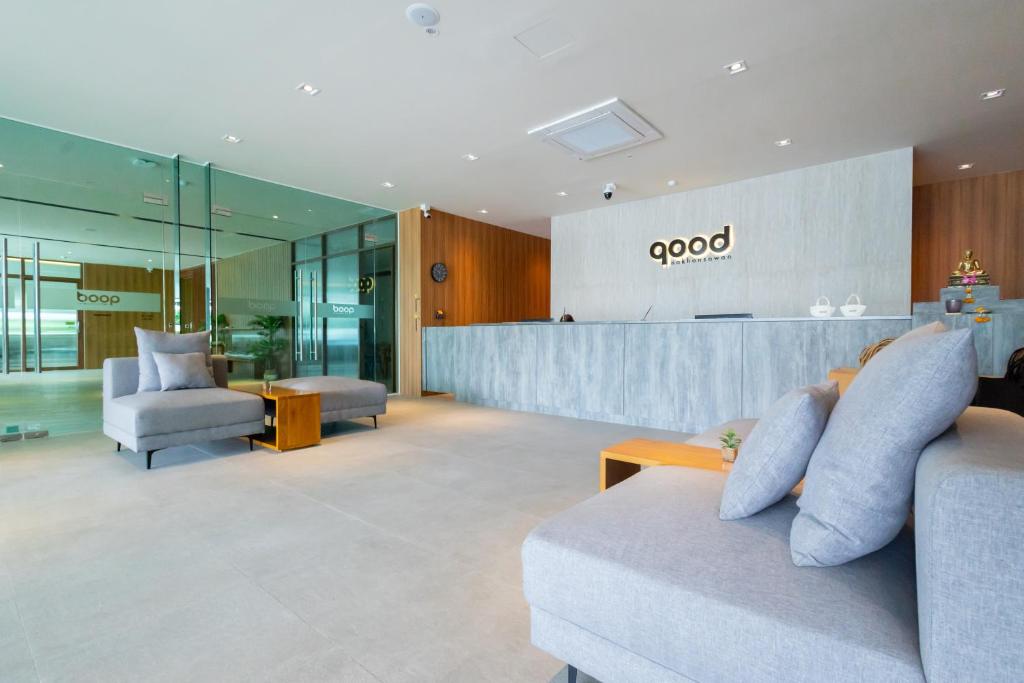 Posezení v ubytování GOOD Nakhonsawan Hotel