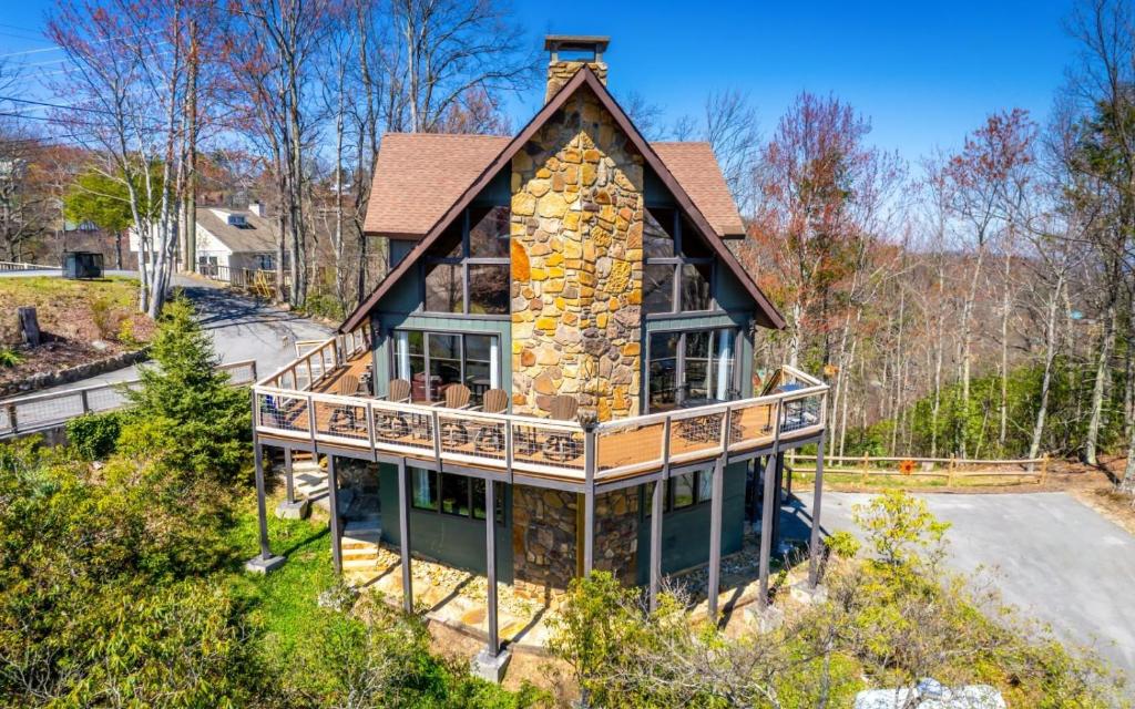 Budova, kde se vila nachází