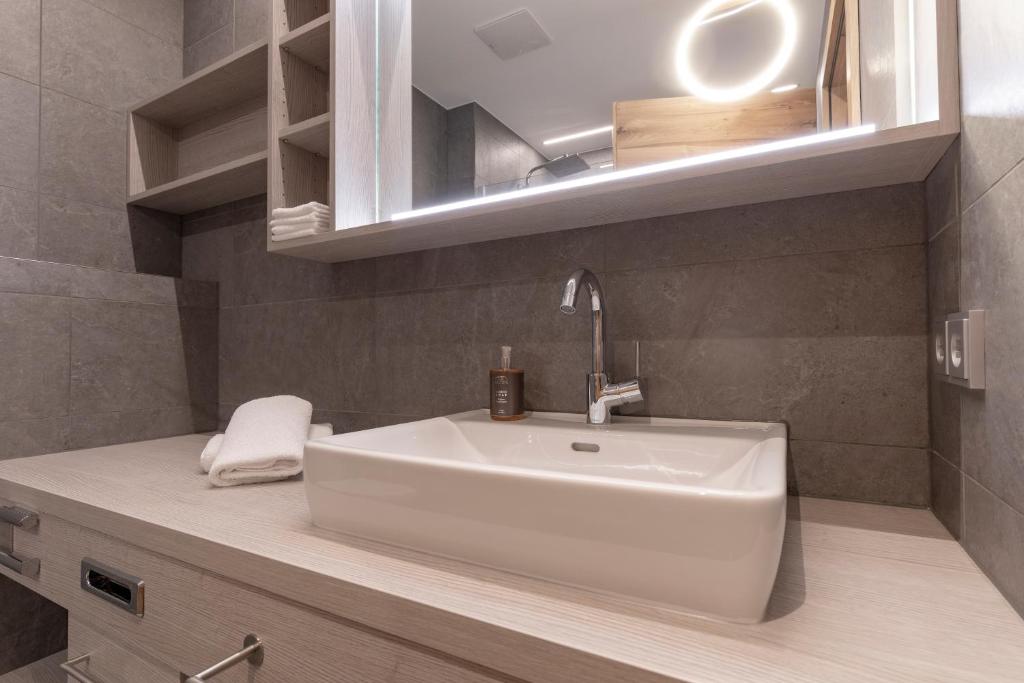 Kúpeľňa v ubytovaní Hotel Post Kappl