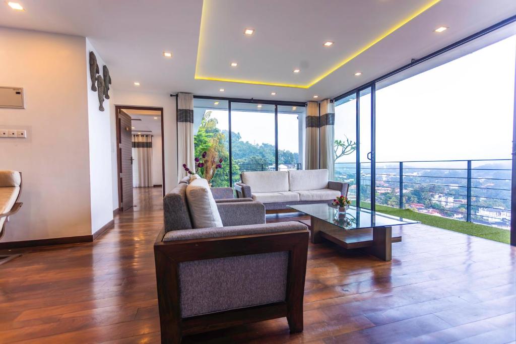 Posezení v ubytování Liselma Residence