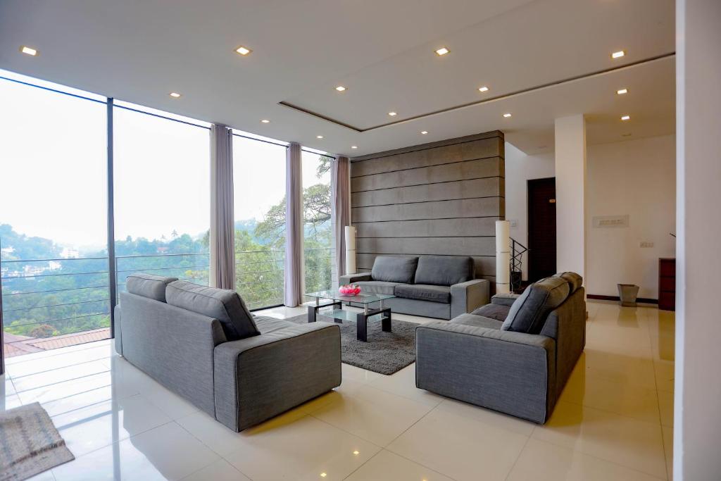 Posezení v ubytování Liselma Residence