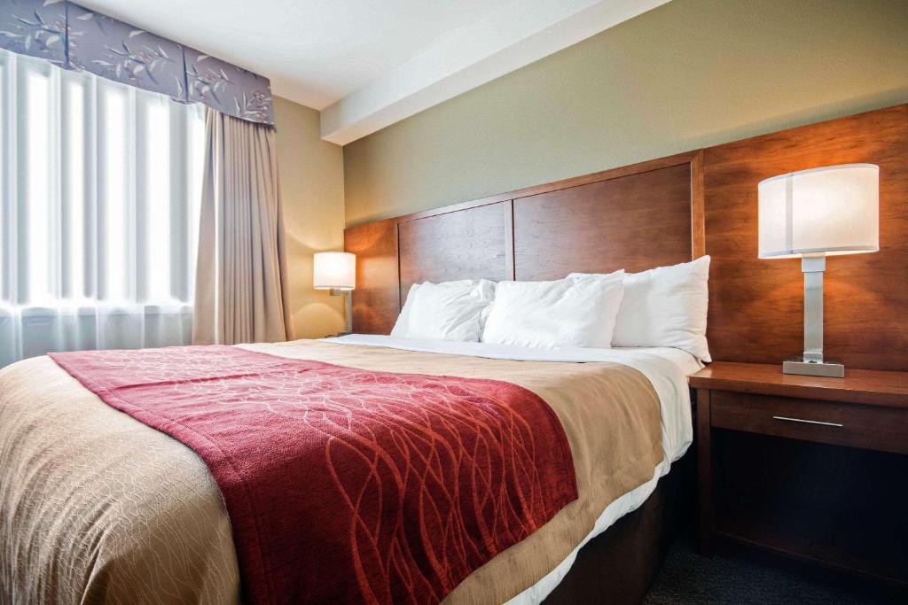 Postel nebo postele na pokoji v ubytování Comfort Inn & Suites