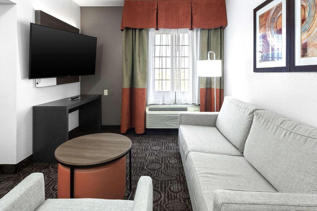 TV a/nebo společenská místnost v ubytování Comfort Inn Chandler - Phoenix South I-10
