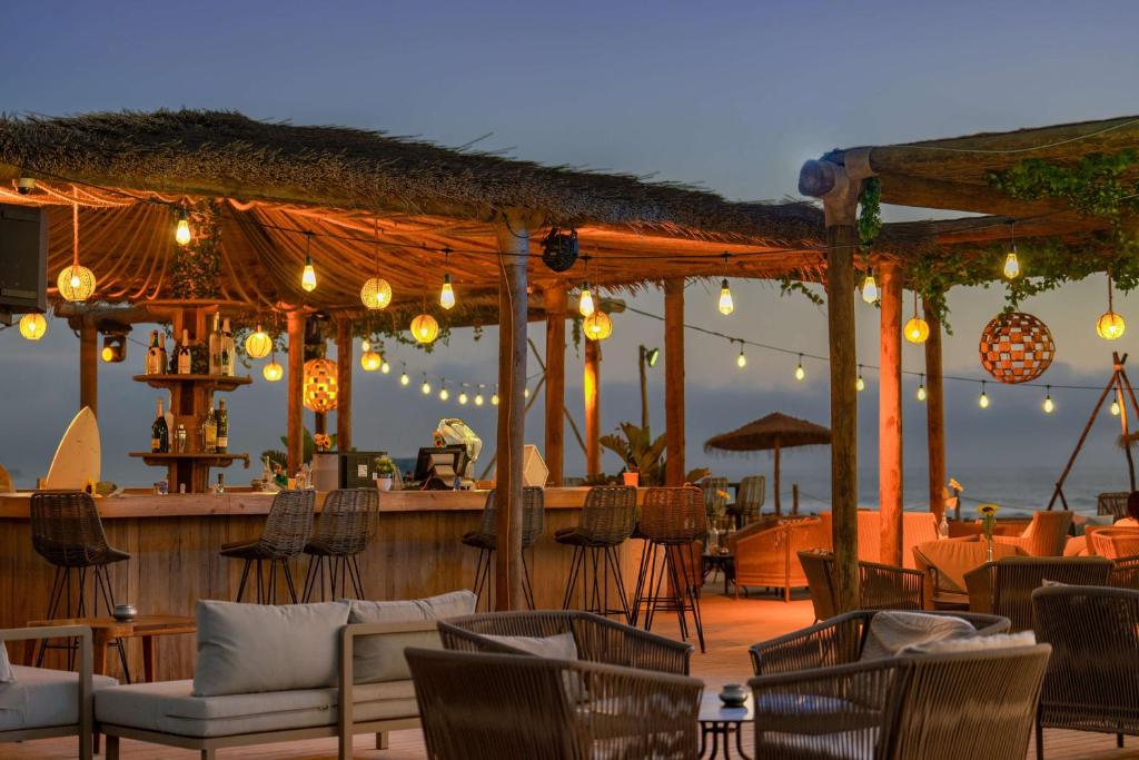 Restaurace v ubytování Hilton Taghazout Bay Beach Resort & Spa