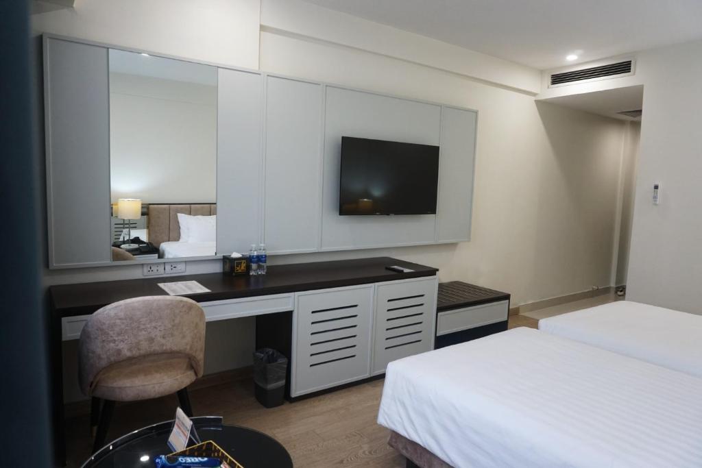 Phòng 2 Giường Đơn Có Tầm Nhìn