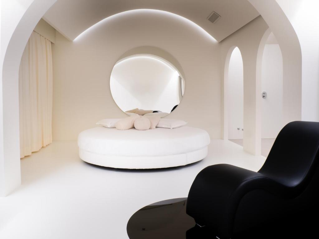 Posezení v ubytování Dealuna Motel