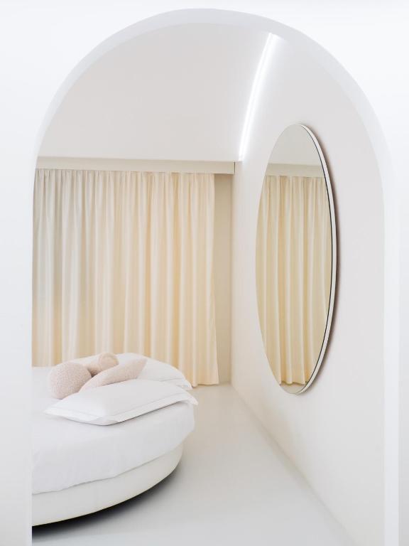 Postel nebo postele na pokoji v ubytování Dealuna Motel