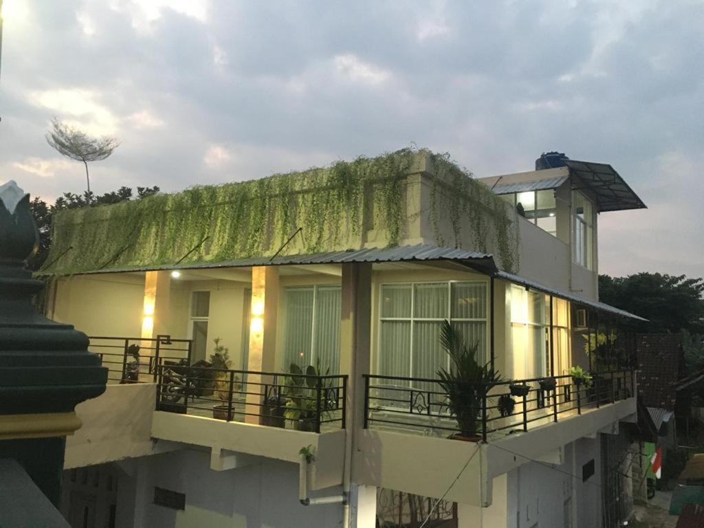 Μπαλκόνι ή βεράντα στο 88 House with stunning Mt Merapi View