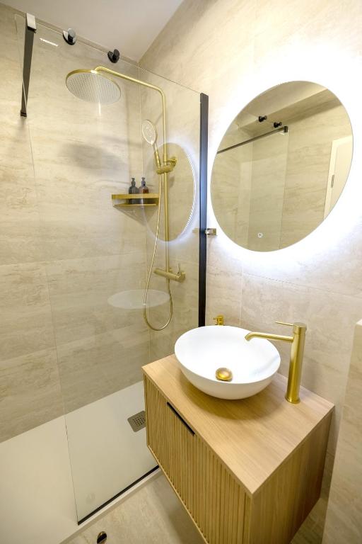 Koupelna v ubytování Kala Rooms