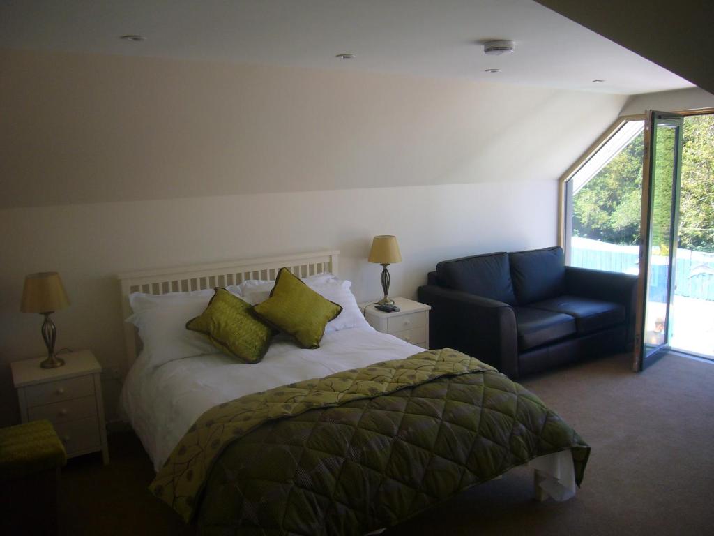 Postel nebo postele na pokoji v ubytování Undercliff Guest House