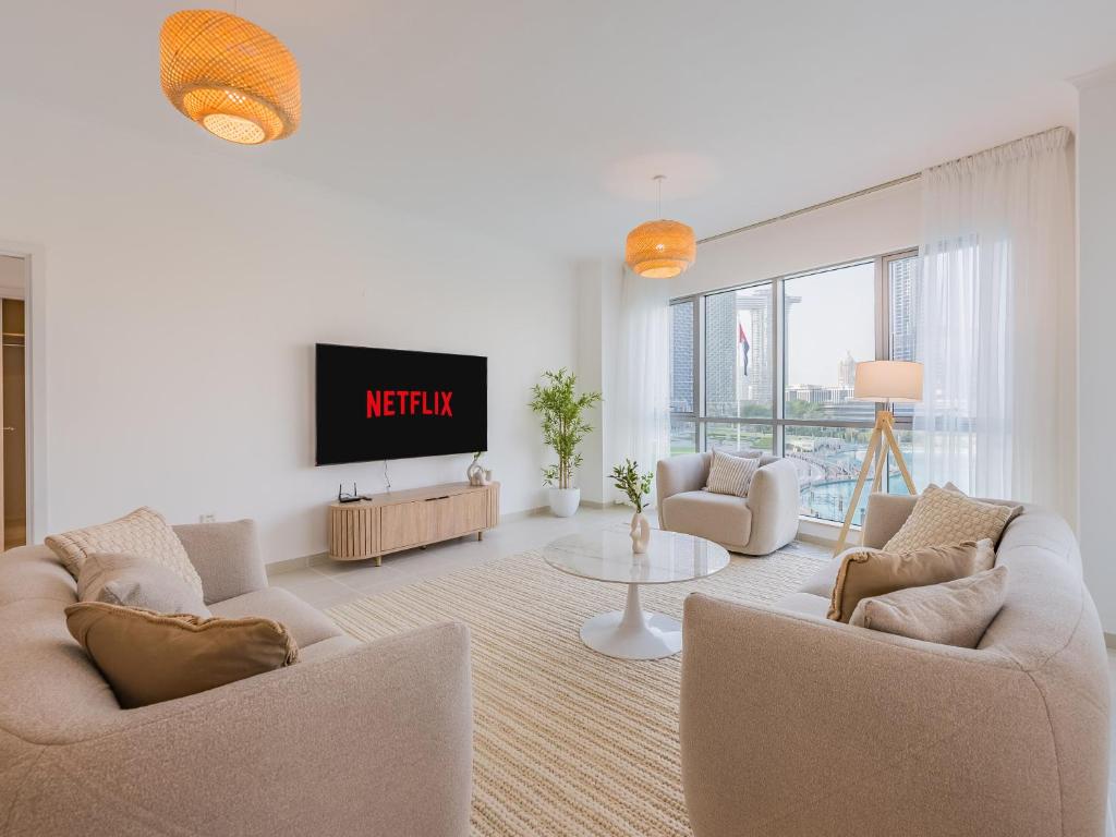 the Byron Bay condoにあるテレビまたはエンターテインメントセンター