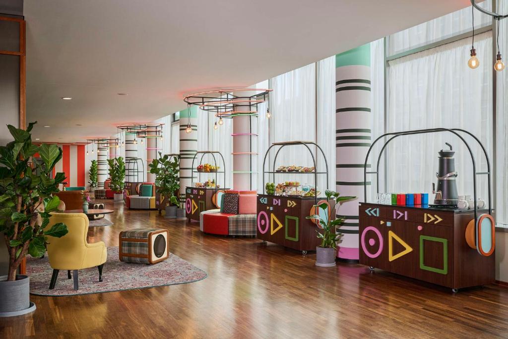 Avani Frankfurt City Hotel - previously NH Collection Frankfurt Cityにあるシーティングエリア