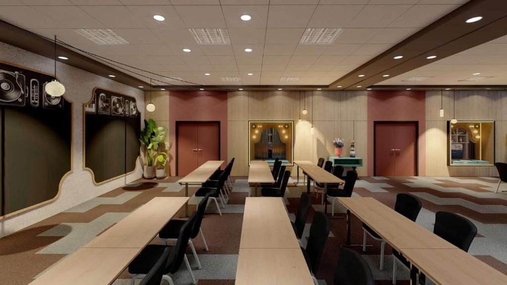 Avani Frankfurt City Hotel - previously NH Collection Frankfurt Cityにあるシーティングエリア