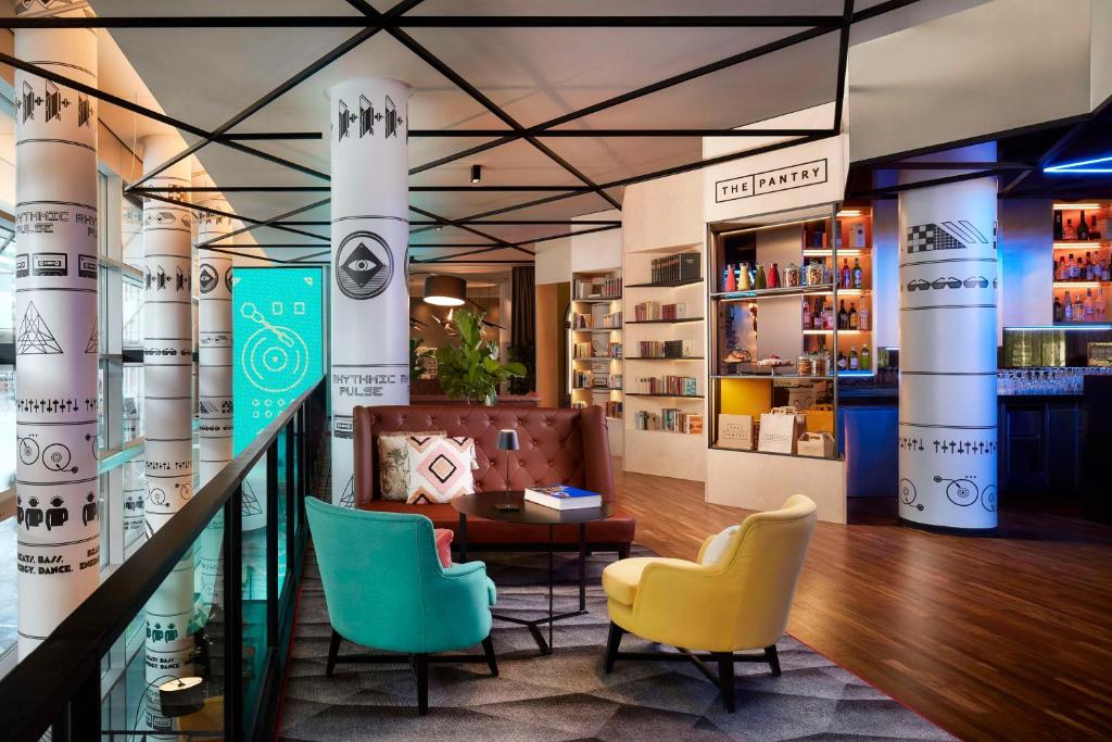 Avani Frankfurt City Hotel - previously NH Collection Frankfurt Cityにあるシーティングエリア