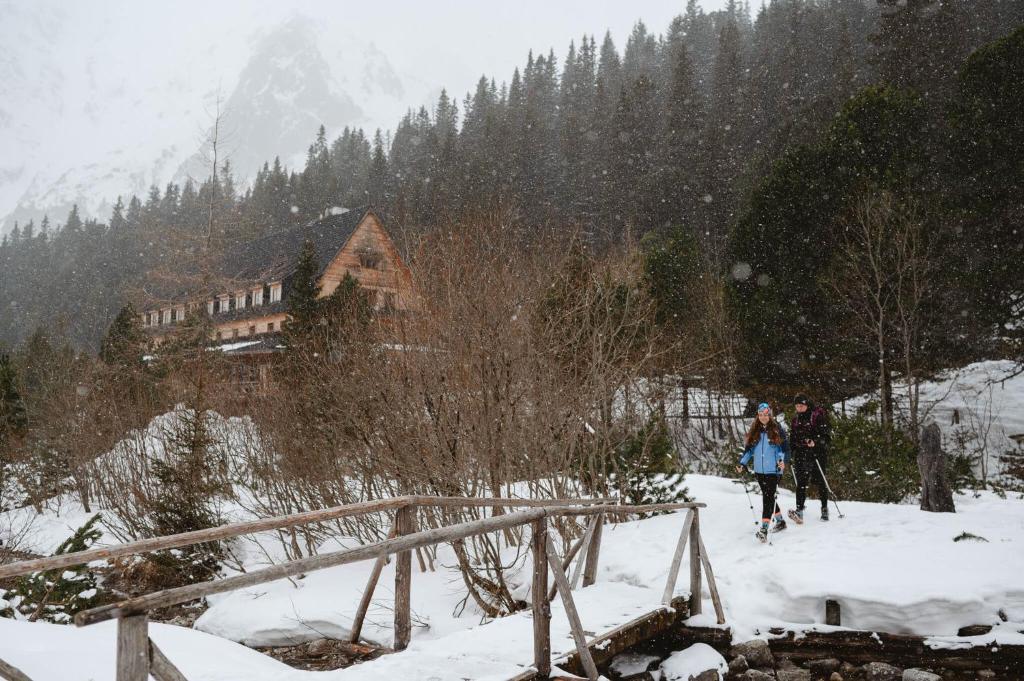 Horský Hotel Popradské Pleso v zimě