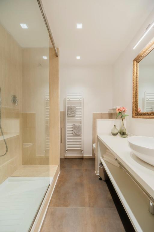 Kúpeľňa v ubytovaní Residence Degli Aranci - Casêta