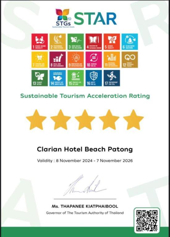 لابی و فضای عمومی Clarian Hotel Beach Patong - تصویر ۵