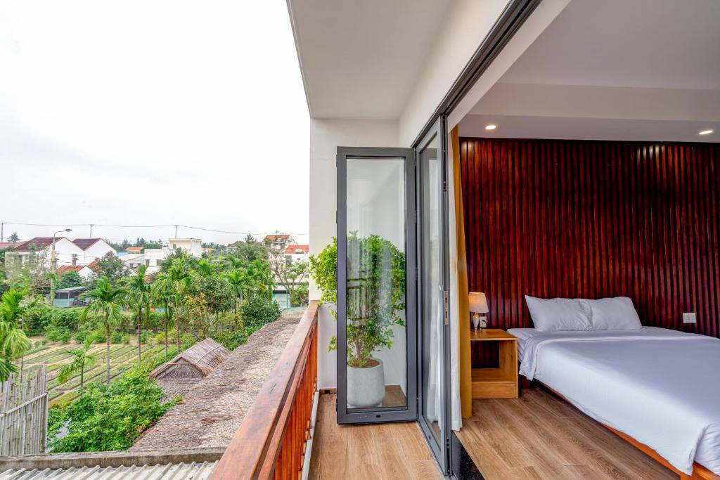 Phòng Giường Đôi Có Ban Công