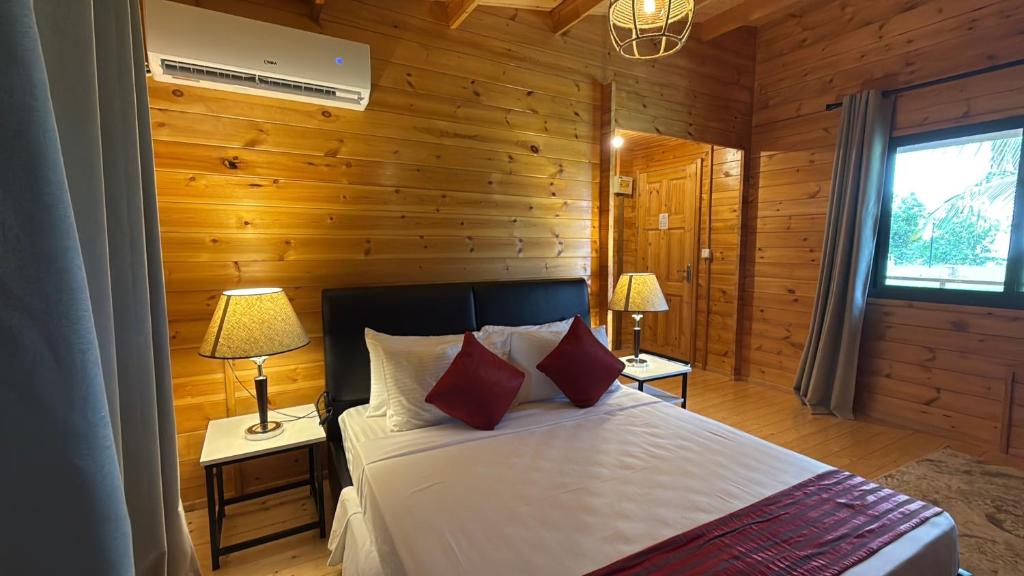 Postel nebo postele na pokoji v ubytování Utende Seacliff Resort