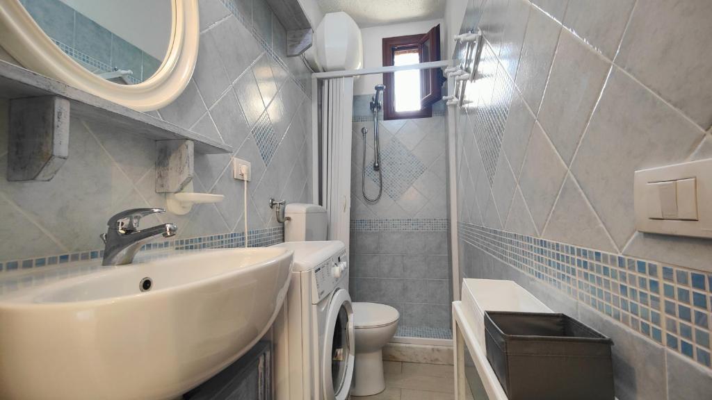 Kúpeľňa v ubytovaní Appartamenti Belvedere