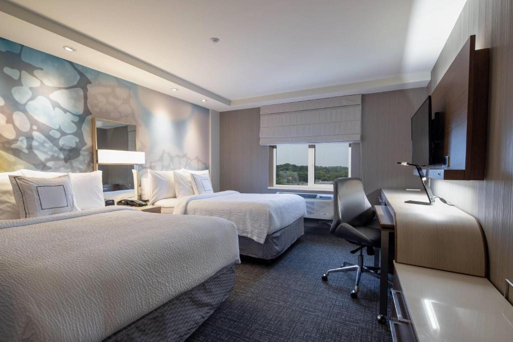 Courtyard by Marriott New York Queens/Fresh Meadows - Quadruple Chambre