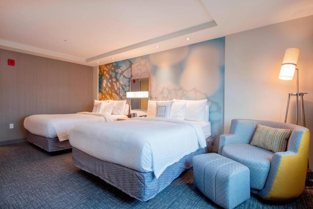 Courtyard by Marriott New York Queens/Fresh Meadows - Chambre Queen Avec Deux Lits Queen
