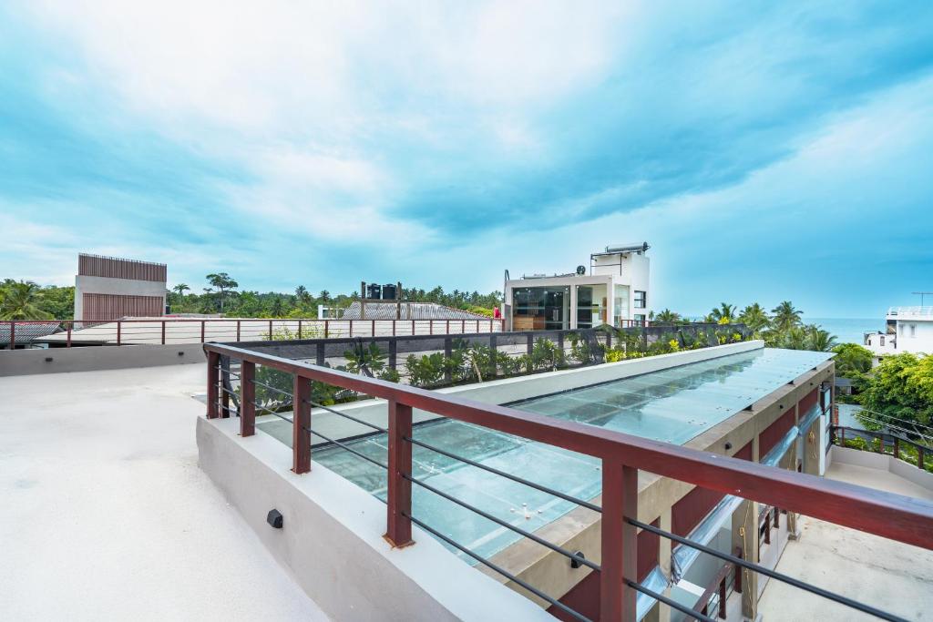 Balkón nebo terasa v ubytování Lavendish Beach Resort