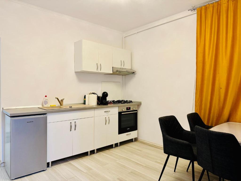 Kuchyň nebo kuchyňský kout v ubytování Joy City Stay Augustin 2