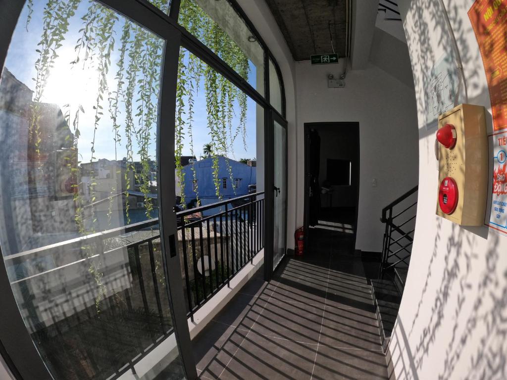 Balkón nebo terasa v ubytování Gito Hostel Hoian