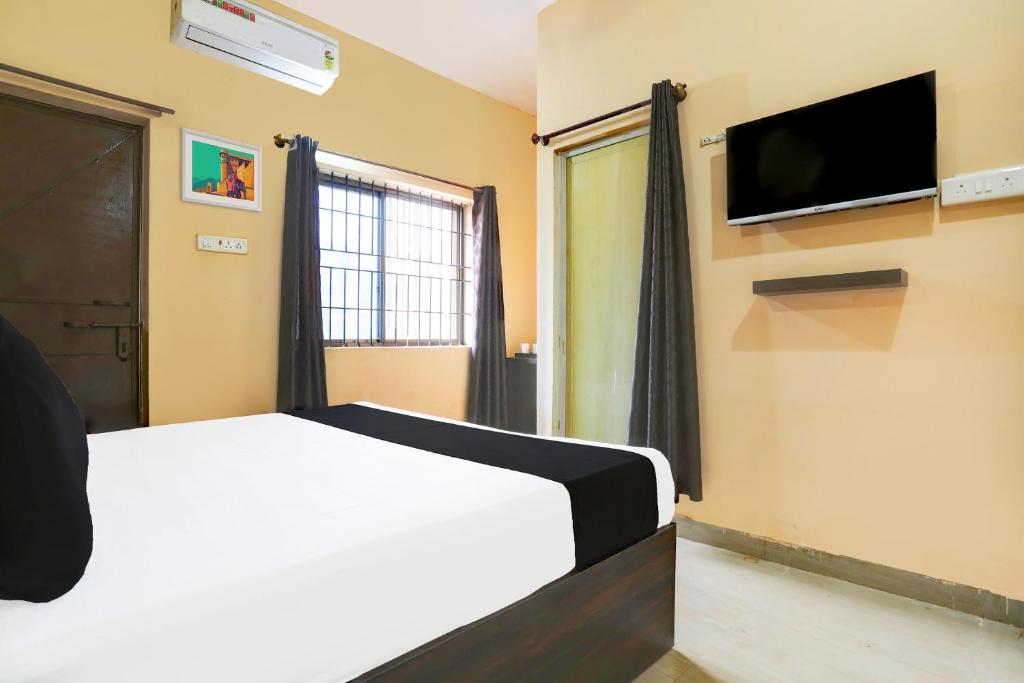 TV a/nebo společenská místnost v ubytování Hotel O Rewansh in