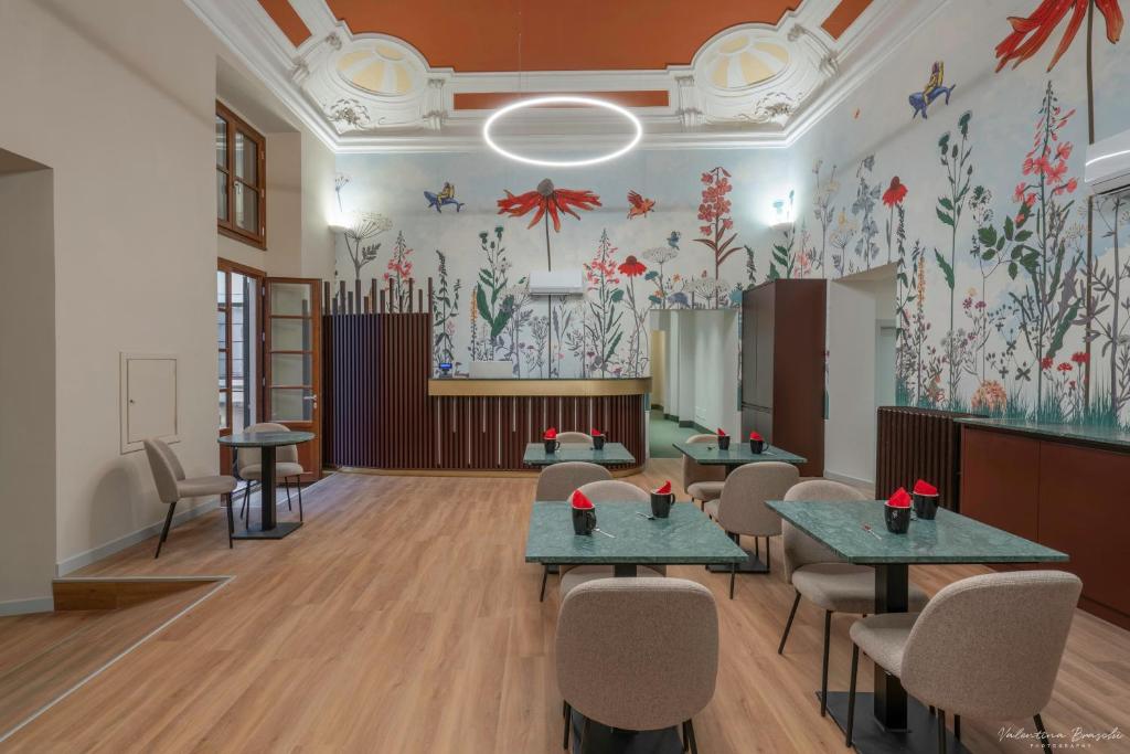 Posezení v ubytování Hotel Adamas