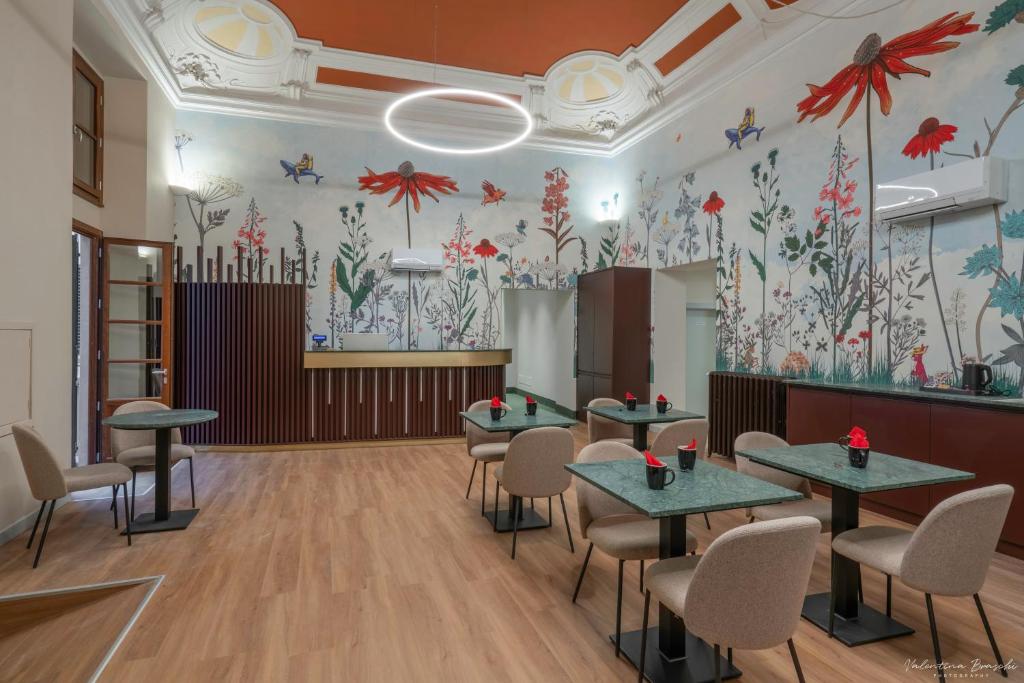 Posezení v ubytování Hotel Adamas