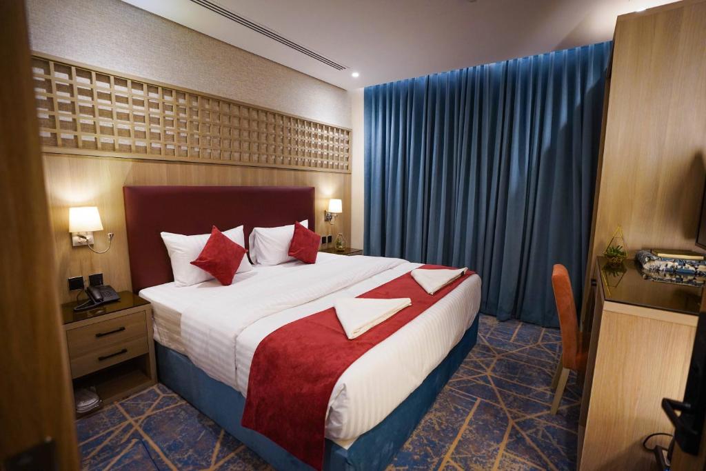 Llit o llits en una habitació de سي قل للشقق المخدومة - Seagull Apartment Service